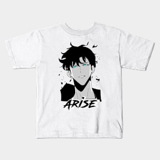 Arise jinwoo Anime Fanart Kids T-Shirt